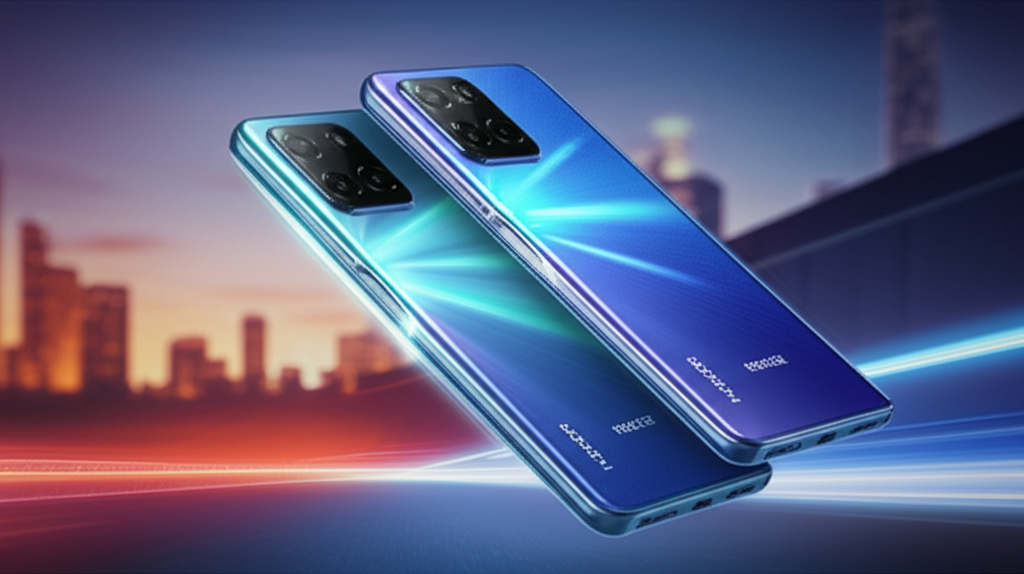 Generate a high-quality, relevant image prompt for an article about: Honor X9c: Stunning Performance