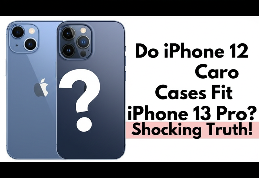 Generate a high-quality, relevant image prompt for an article about: Do iPhone 12 Pro Cases Fit iPho