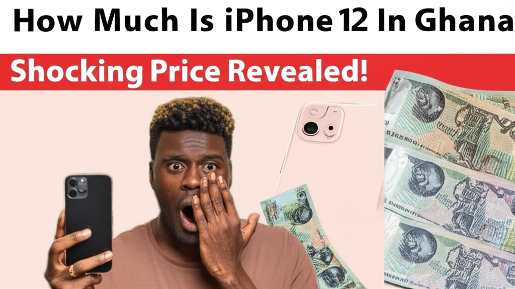 Generate a high-quality, relevant image prompt for an article about: How Much Is iPhone 12 In Ghana?