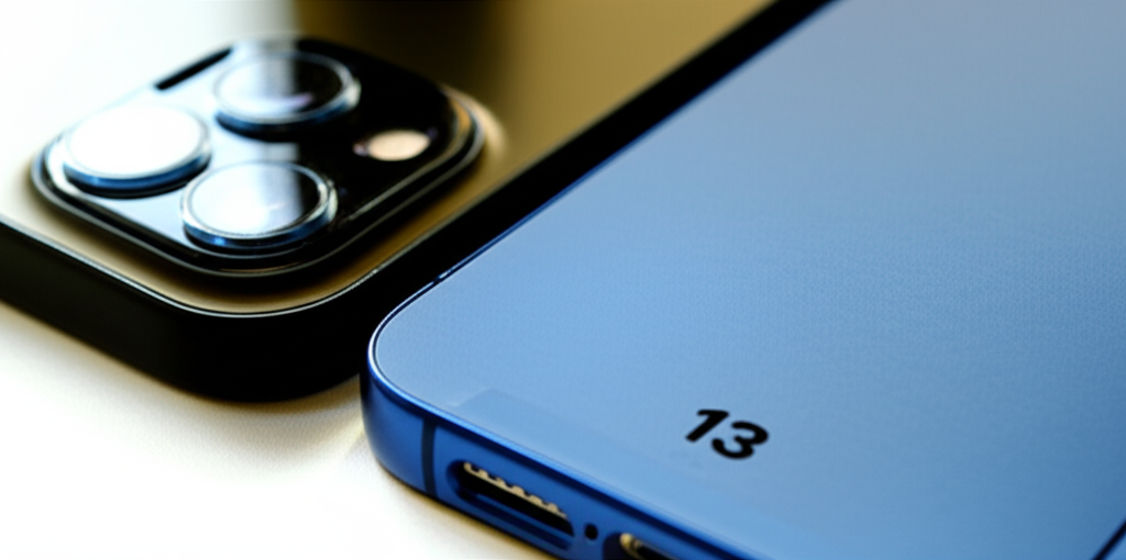 Generate a high-quality, relevant image prompt for an article about: Is iPhone 12 & 13 Same Size Cas