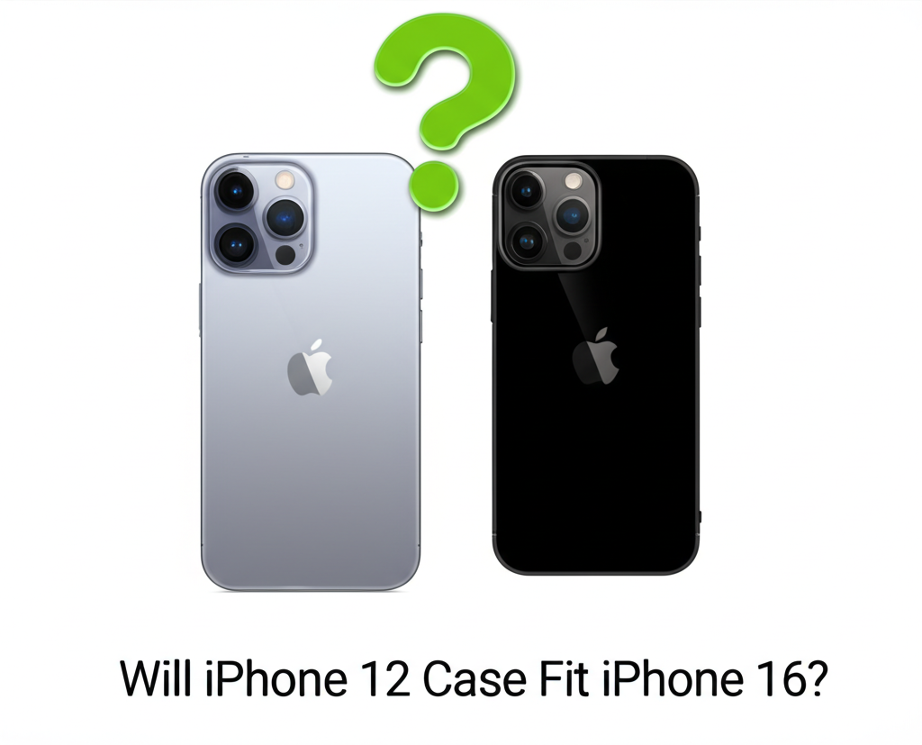 Generate a high-quality, relevant image prompt for an article about: Will iPhone 12 Case Fit iPhone